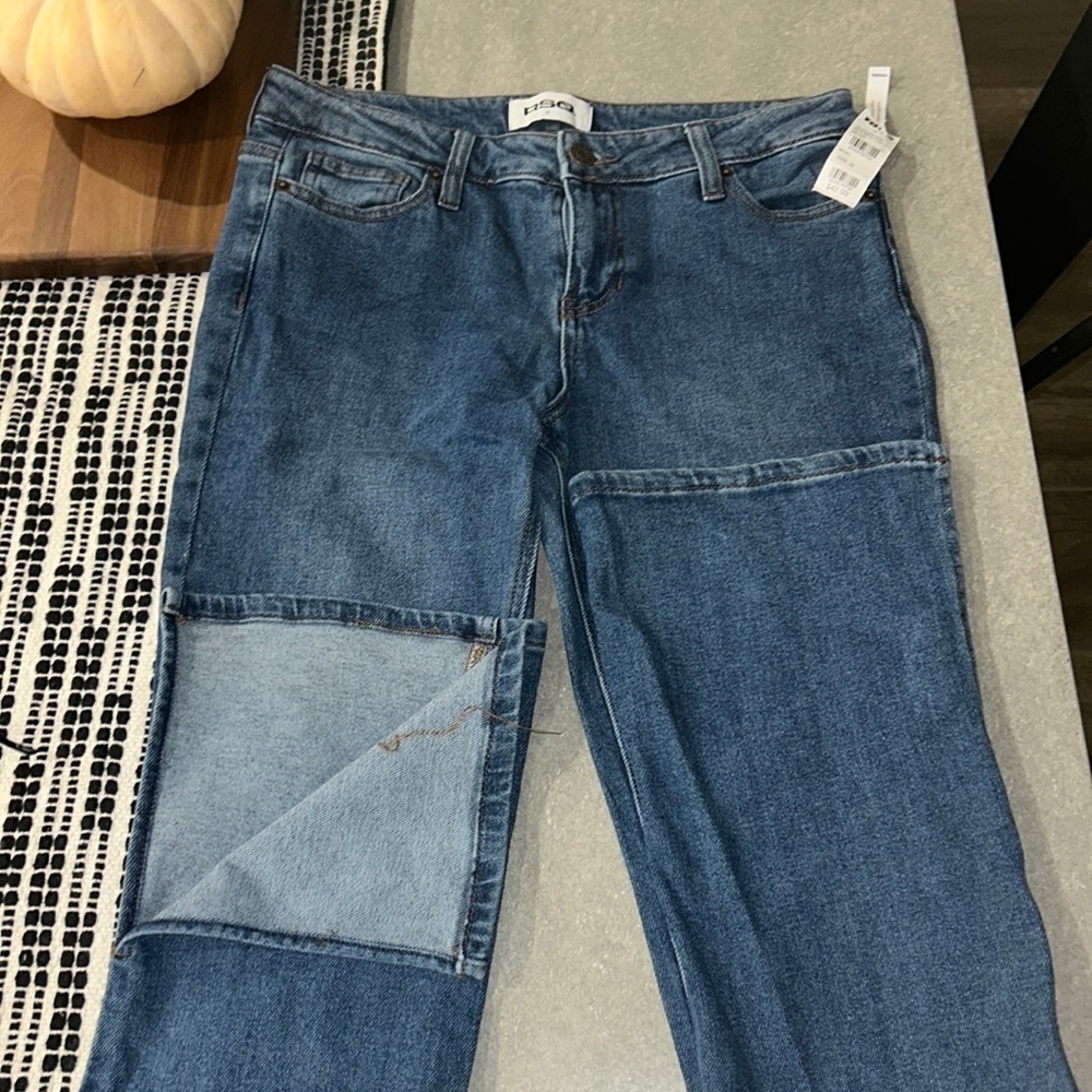 boot cut jeans with slit in the ankle super cute with cowgirl boots!